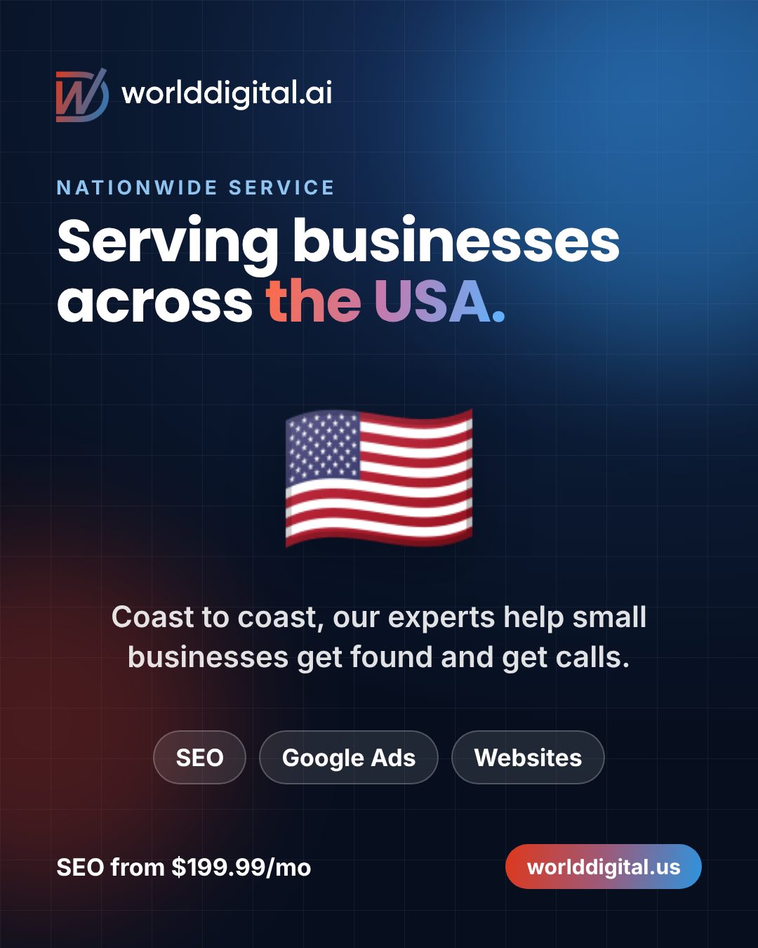 Google Business post: Serving small businesses across the USA. From coast to coast, our experts help y